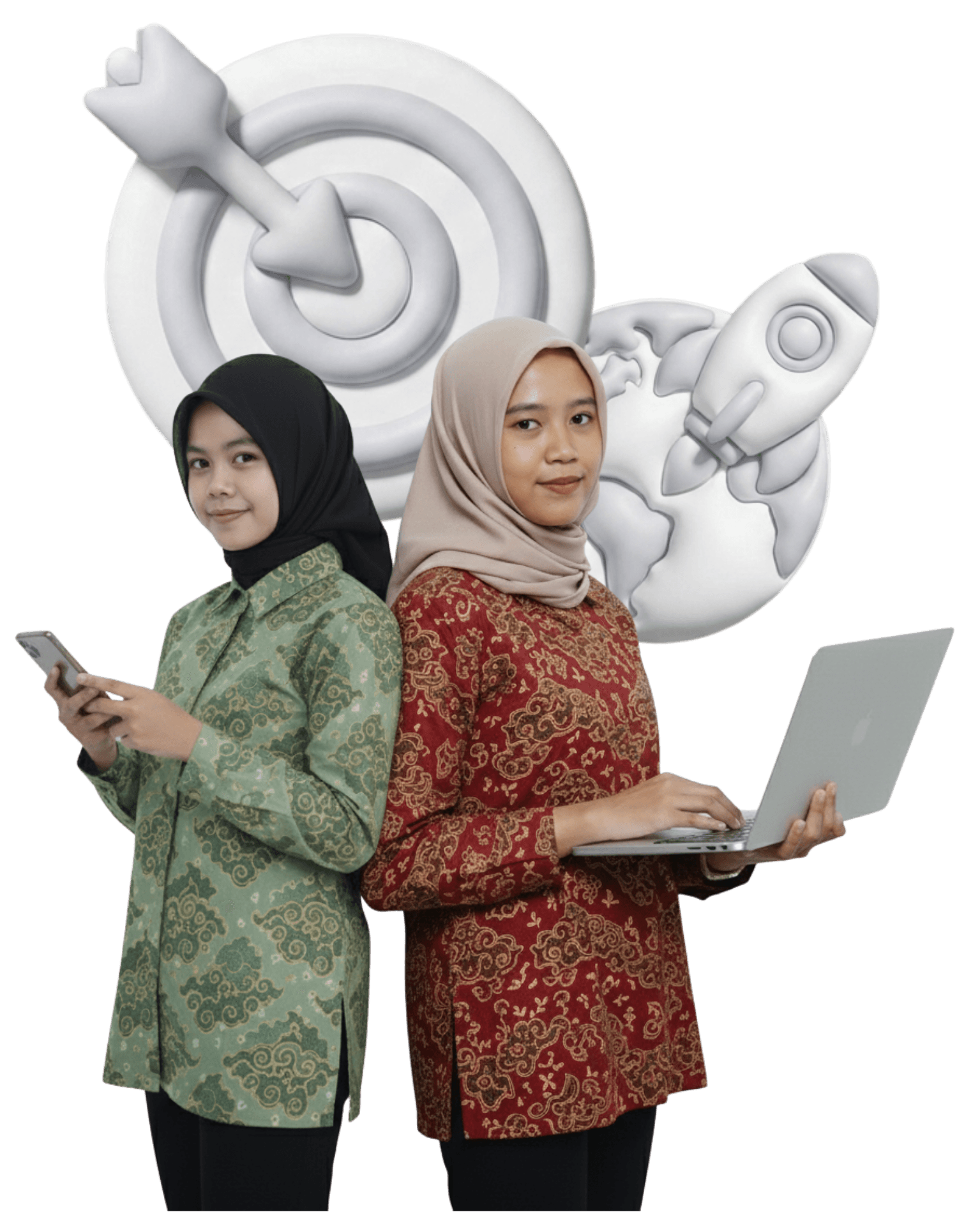 Team discussing vision and mission