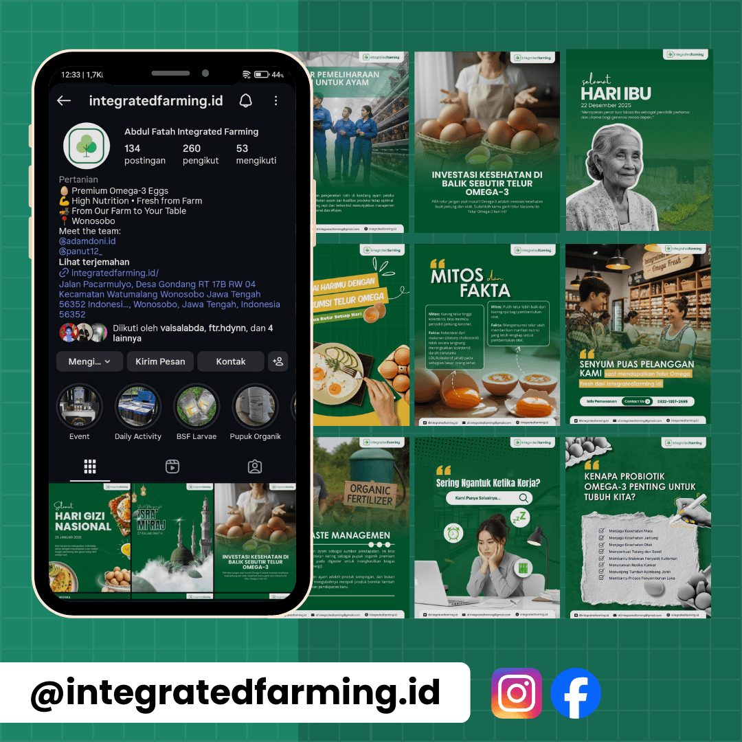 Integrated Farming Instagram